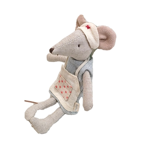 小牙仙毛绒玩具云朵老鼠外贸高端婴儿安抚布娃娃公仔玩偶生日礼物