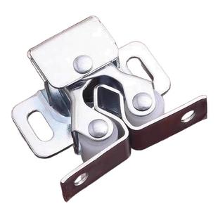 老式柜门五金配件磁吸橱柜锁扣吸合器门碰珠卡扣强力磁吸按压关门