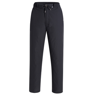 加肥加大冬季男士羽绒裤加厚高腰