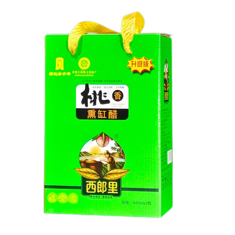 西朗里桃香熏缸醋蜜桃醋酿造食醋