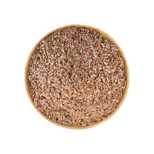 生棕亚麻籽红亚麻籽胡麻籽胡麻油子虎皮鹦鹉鸟食鸟粮饲料仓鼠粮食