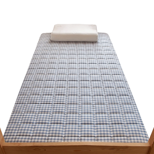 无印良品棉花床褥家用卧室全棉褥子学生宿舍单人租房床垫遮盖物