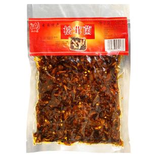 油松茸菌子280g云南特产小吃油鸡纵类零食香辣即食菌香菇酱下饭菜