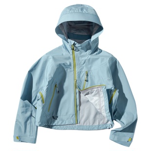 NOTHOMME游龙户外三防徒步夹克外套3L压胶截短硬壳冲锋衣女