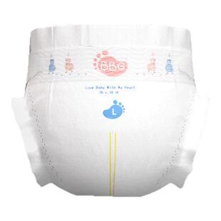 U先/试用装5片/BBG变频蓝芯羽柔奢护纸尿裤学步拉拉裤红屁屁防护