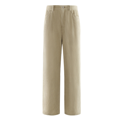 CULTUM纯棉高腰阔腿裤秋冬