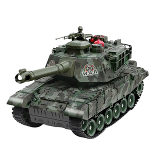 超大遥控坦克可开炮发弹充电越野履带式合金模型男孩玩具儿童汽车