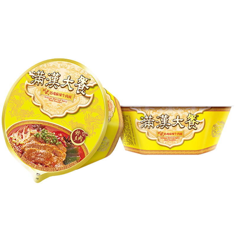 统一满汉大餐麻辣牛肉面