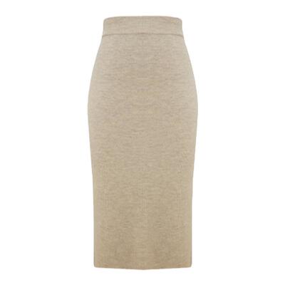 酒午自制港风复古半身裙