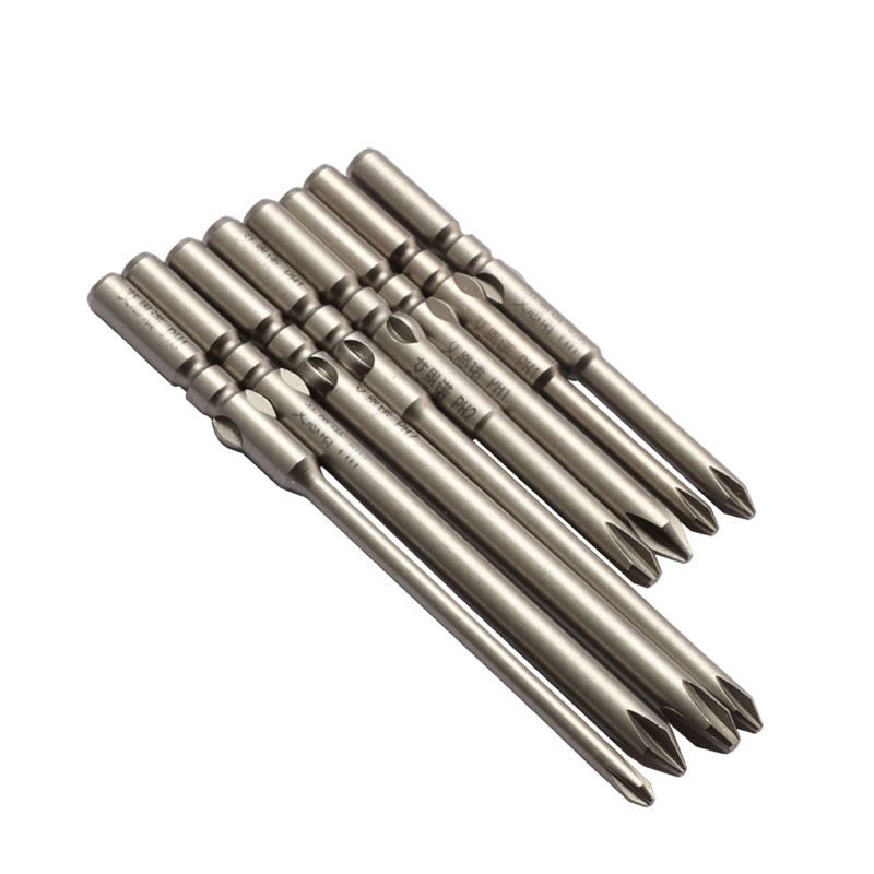 60长S2钢质800 801/802电批头5mm/6mm电钻批咀电动螺丝刀头起子头