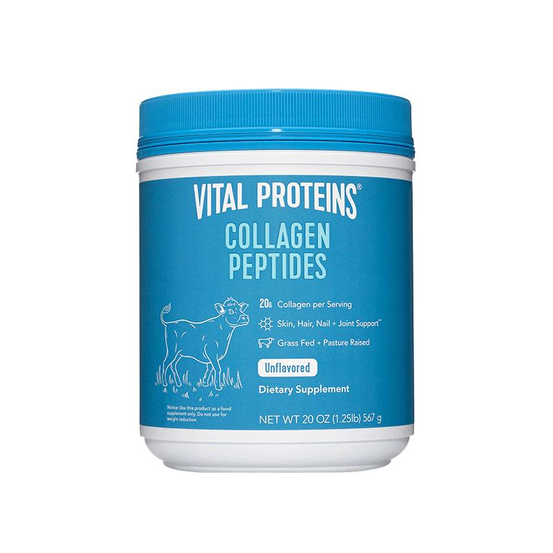 【自营】雀巢Vital Proteins胶原蛋白肽粉小分子大蓝罐美国567g