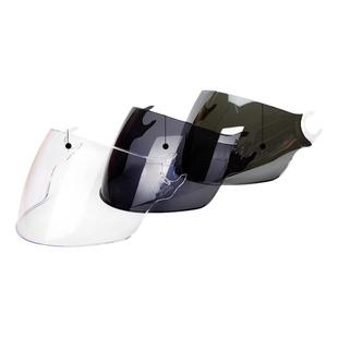 LS2头盔镜片适用于OF562/OF608半盔镜片炫彩深茶日夜通用四分之三