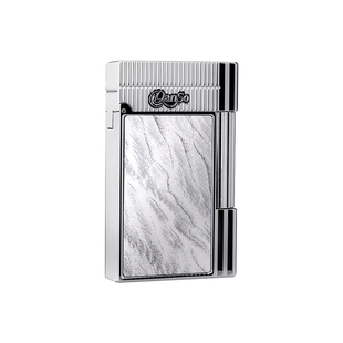 LANSO朗烁 纯铜朗声翻盖琴音侧滑气体打火机男友爸爸生日新年礼物