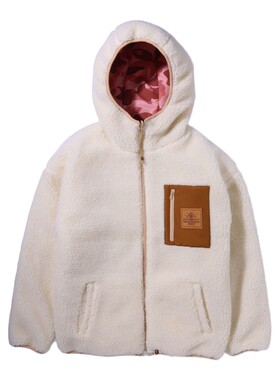 bape女装秋冬满印迷彩连帽外套