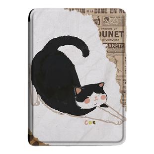 电子书适用汉王clear6pro阅读器plus定制6寸电纸书clear7复古猫咪Turbo磁吸保护套N10mini7.8寸保护壳励志潮