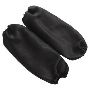 餐饮服务员袖套帆布防水套袖男女厨房厨师袖头PU防污工作围裙护袖