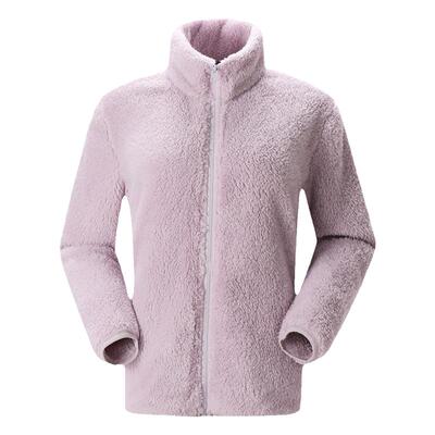 骆驼户外珊瑚绒抓绒衣女秋冬
