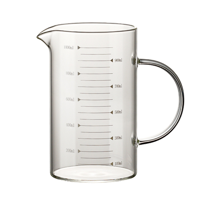 【耐高温玻璃】量杯带刻度