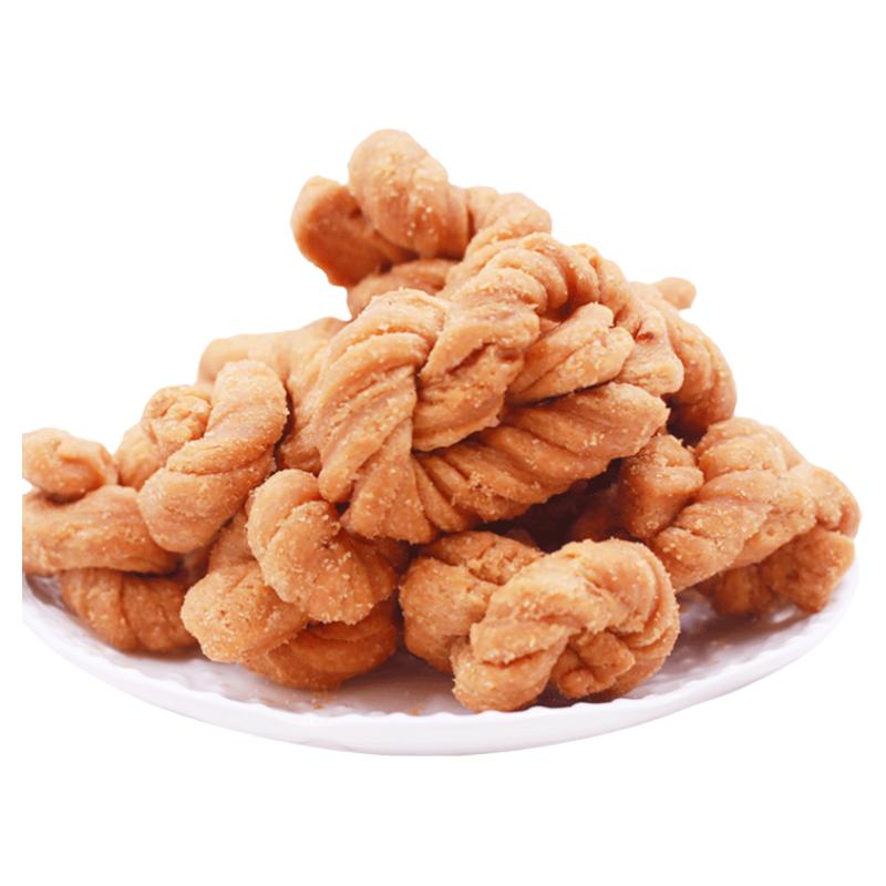 重慶特產(chǎn)千年陳麻花340g*3袋磁器口特產(chǎn)禮包零食批發(fā)整件麻花小吃