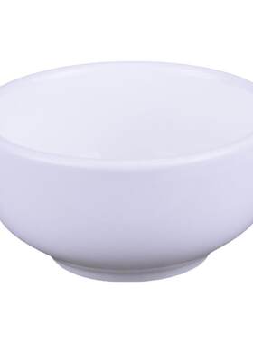 潮州正品异形餐具纯白瓷器汤碗