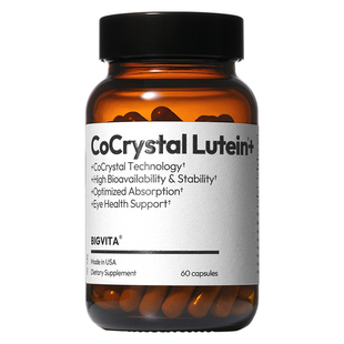 BIGVITA倍维他共晶叶黄素虾青素玉米黄质蓝光护眼成人眼底营养素