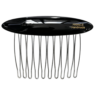 蓬松高颅顶倒插梳发夹女2025新款高端发梳刘海侧边夹发卡碎发神器