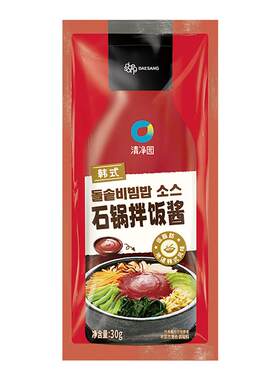 清净园韩式石锅拌饭酱即食袋装