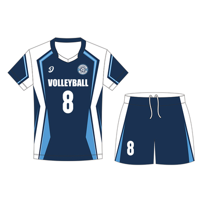 排球服女款定制大学生球队短袖训练气排球比赛运动服套装男排球衣