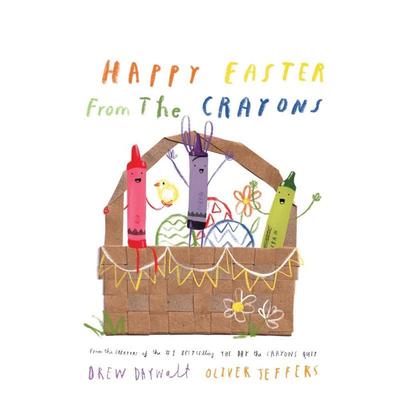 【预售】蜡笔复活节快乐英文儿童绘本节日庆典进口原版书精装Happy Easter From The Crayons DAYWALT  DREW Penguin Books