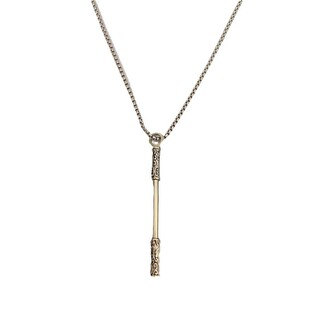 如意金箍棒复古项链男长款毛衣链秋冬项链男女小众高级感吊坠配饰