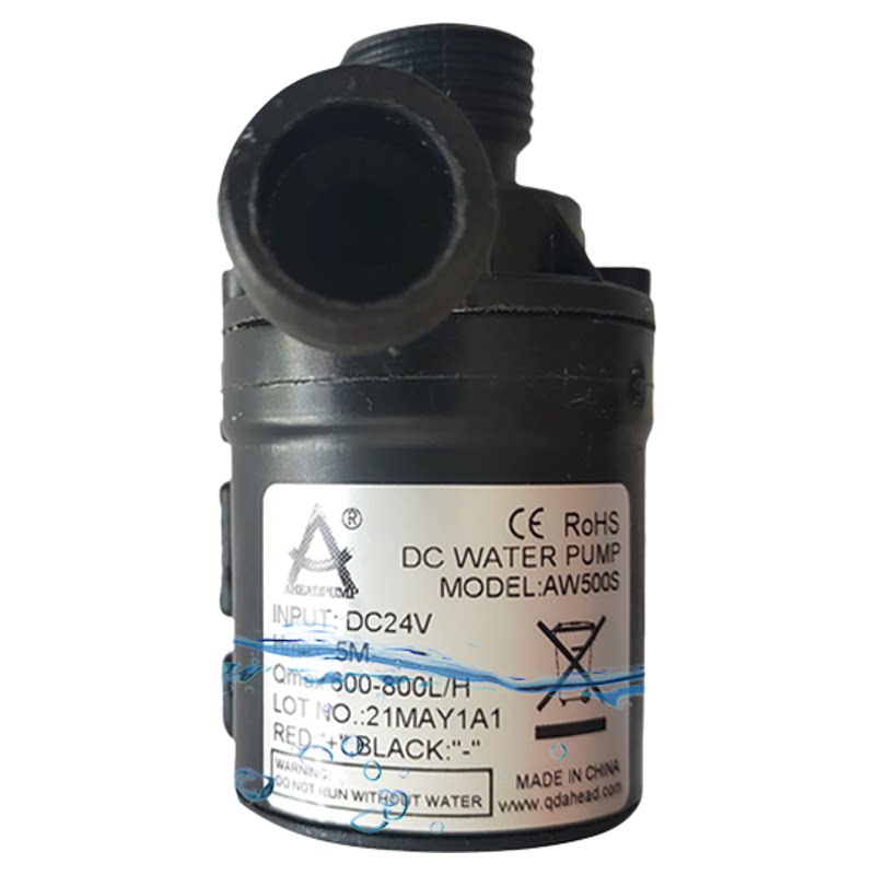 分体阳台壁挂太阳热水器温控12V24V循环泵加速介质导热油循环专用