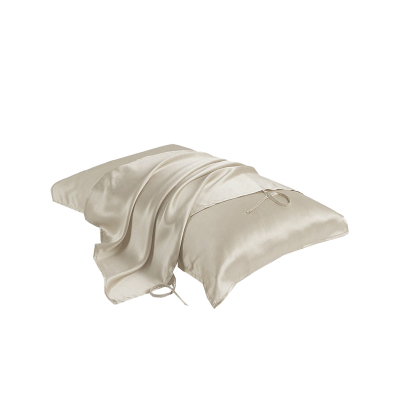 highholly抗过敏纯色真丝枕巾