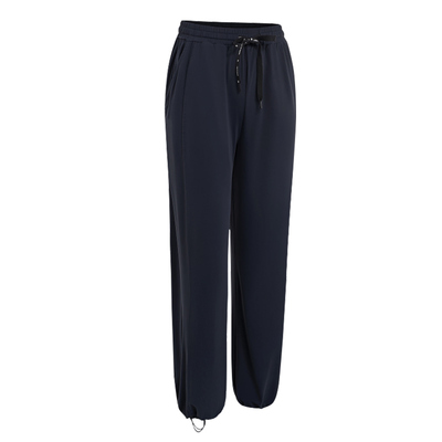 UNAKI束脚直筒开叉防晒裤