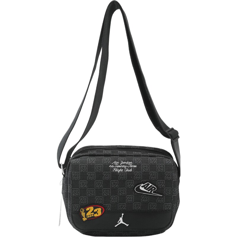 NIKE耐克男女字母印花时尚斜挎包运动休闲单肩包JD2543018AD-001