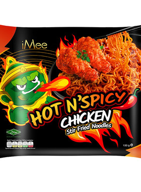 泰国iMee艾米火鸡面方便面夜宵袋装宿舍即食速食食品超辣网红拌面