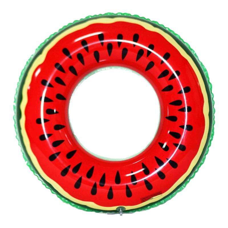 新款升级西瓜造型加厚浮力游泳圈