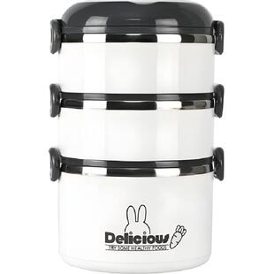 包邮 贝瑟斯304不锈钢多层学生饭盒保温餐盒便当盒便携密封饭桶