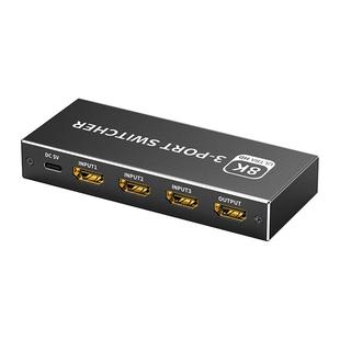 优联HDMI三/五进一出切换器分线2.1版8k高清线4K/120Hz电脑主机电视显示游戏机音视频转换器屏幕2/3进1出分配