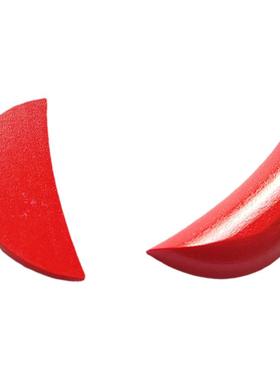 潮汕圣杯红色竹木卦杯圣卦贡杯茭杯信杯红圣杯摆件佛具胜杯圣杯