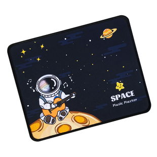 可爱鼠标垫男女生办公家用电脑游戏动漫快捷键加厚包边平面滑鼠垫