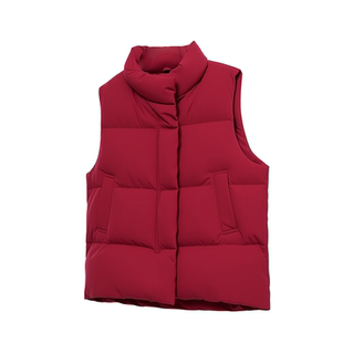 2025雅鹿官方轻薄羽绒服短款女士百搭保暖羽绒服马甲YLV01B02350