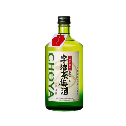 【热卖爆款】CHOYA蝶矢宇治茶梅酒720ml女士微醺低度果酒梅子酒