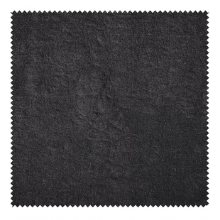 黑色暗花伤痕棉麻 肌理暗纹重度水洗风衣外套西装服装设计师面料