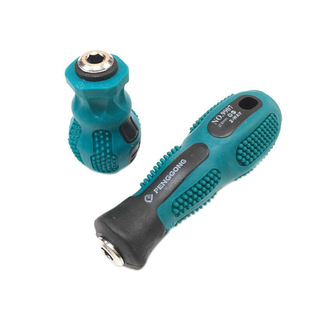 鹏工螺丝刀手柄9907棘轮螺丝批8108起子头电批头套柄六角套筒手把