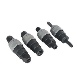 气动配件气枪气管气泵空压机C式塑钢自锁快速接头快插公头母头8mm