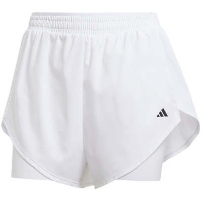 adidas阿迪达斯夏季女梭织二合一运动健身高腰短裤舒爽KB3141