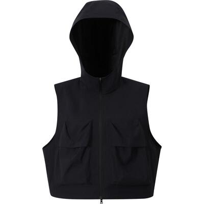 本来BENLAI女士易打理连帽马甲运动无袖外套2026春新款BNT160011