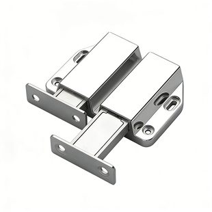 免拉手按压式合金反弹器衣橱柜门隐形自弹器强磁吸碰珠开关门柜吸