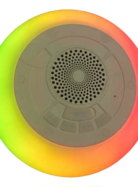 防水七彩灯高音质音箱浴室泳池