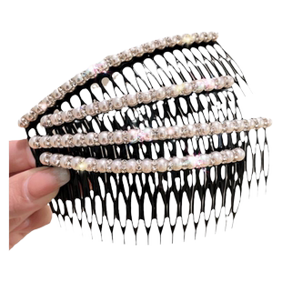 刘海碎发夹女高级感侧边珍珠发卡后脑勺插梳前额整理神器夏天头饰